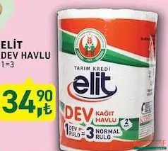 TARIM KREDİ ELİT DEV KAĞIT HAVLU TARIM KREDİ ELİT DEV KAĞIT HAVLU